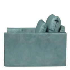 Loveseat Continental, Mineral Blue, Velvet