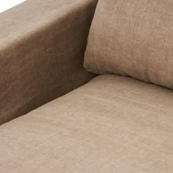Loveseat Continental, Natural, Washed Cotton