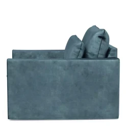 Loveseat Continental, Petrol, Velvet