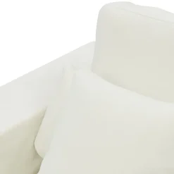 Loveseat Miles, Sparkling White, Copperfield Weave