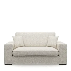 Loveseat Selana, Simply White, Bouclé