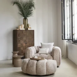 Loveseat Vicenza, Natural