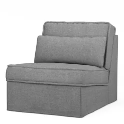 Metropolis Center, washed cotton, grey