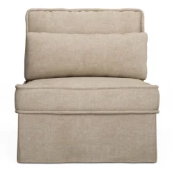 Metropolis Center, washed cotton, natural