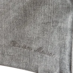 Metropolis Corner Arm Right, washed cotton, grey