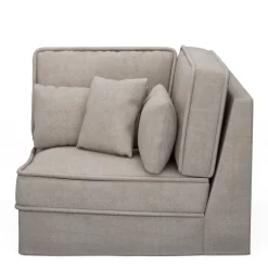 Metropolis Corner, washed cotton, stone