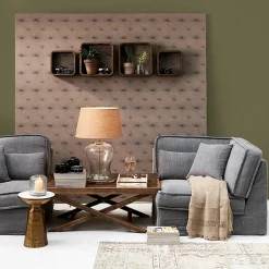 Metropolis Corner, washed cotton, ice blue