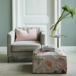 Miami Armchair, mouliné linen, fabulous flax