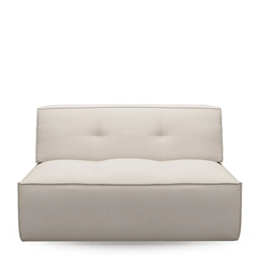 Modulaire Bank Brandon, Center XL, Celtic Weave, Chelsea Flax