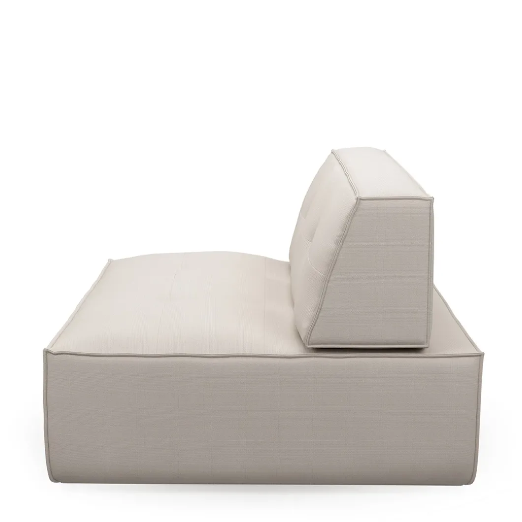 Modulaire Bank Brandon, Center XL, Celtic Weave, Chelsea Flax