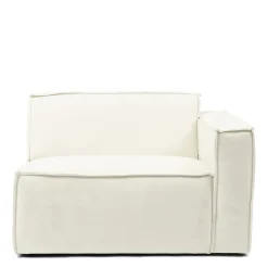 Modulaire Bank Hoek Rechts The Jagger, Sparkling White, Copperfield Weave