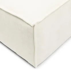 Modulaire Bank Hoek Rechts The Jagger, Sparkling White, Copperfield Weave