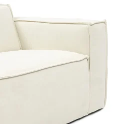 Modulaire Bank Hoek Rechts The Jagger, Sparkling White, Copperfield Weave