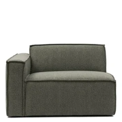 Modulaire Bank The Jagger, Zitelement Arm Links, Pale Green