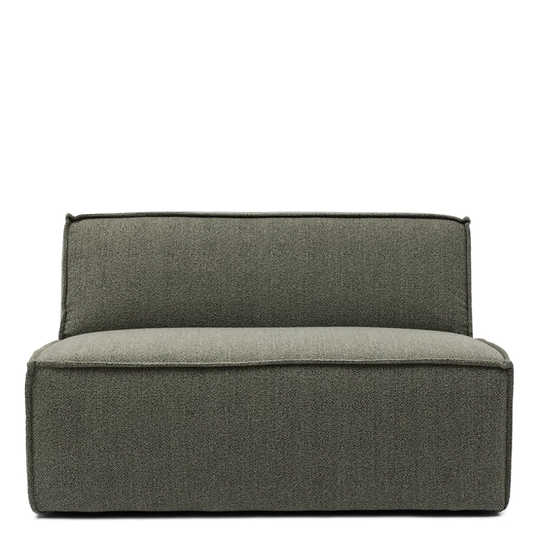 Modulaire Bank The Jagger, Zitelement 125cm, Pale Green