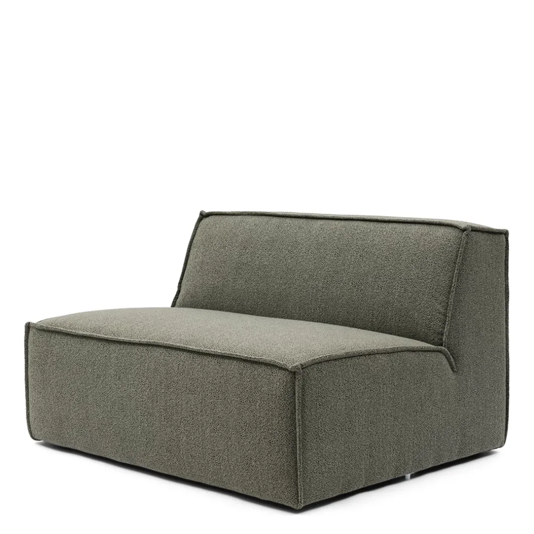 Modulaire Bank The Jagger, Zitelement 125cm, Pale Green