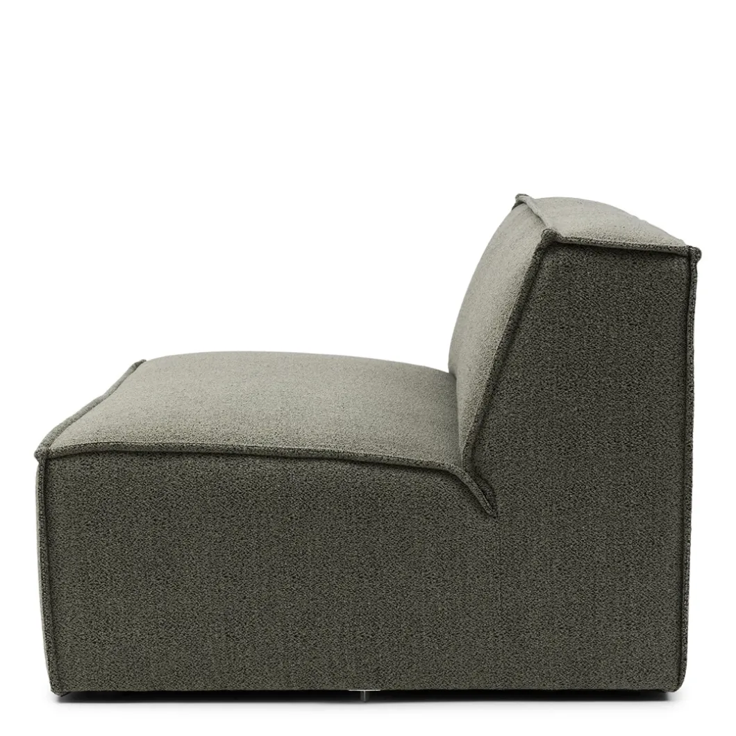 Modulaire Bank The Jagger, Zitelement 125cm, Pale Green