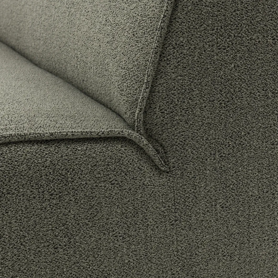 Modulaire Bank The Jagger, Zitelement 125cm, Pale Green