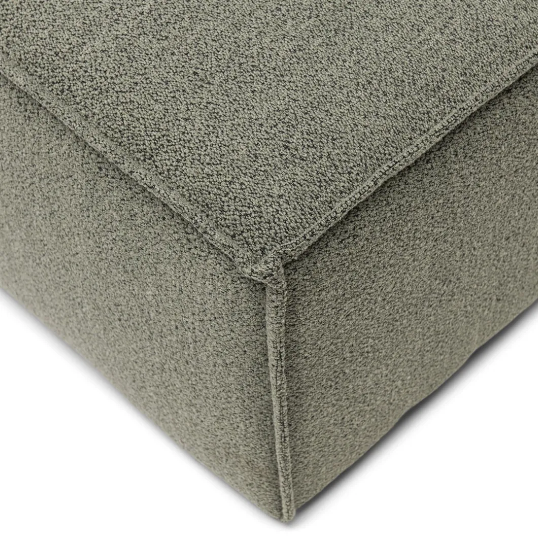 Modulaire Bank The Jagger, Zitelement 125cm, Pale Green