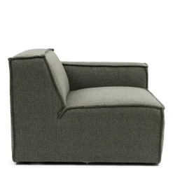 Modulaire Bank The Jagger, Zitelement Arm Rechts, Pale Green