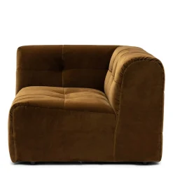 Modulaire Bank The Jones, Zitelement Arm Links, Golden Green