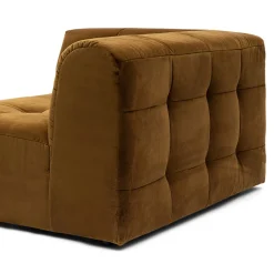 Modulaire Bank The Jones, Zitelement Arm Links, Golden Green