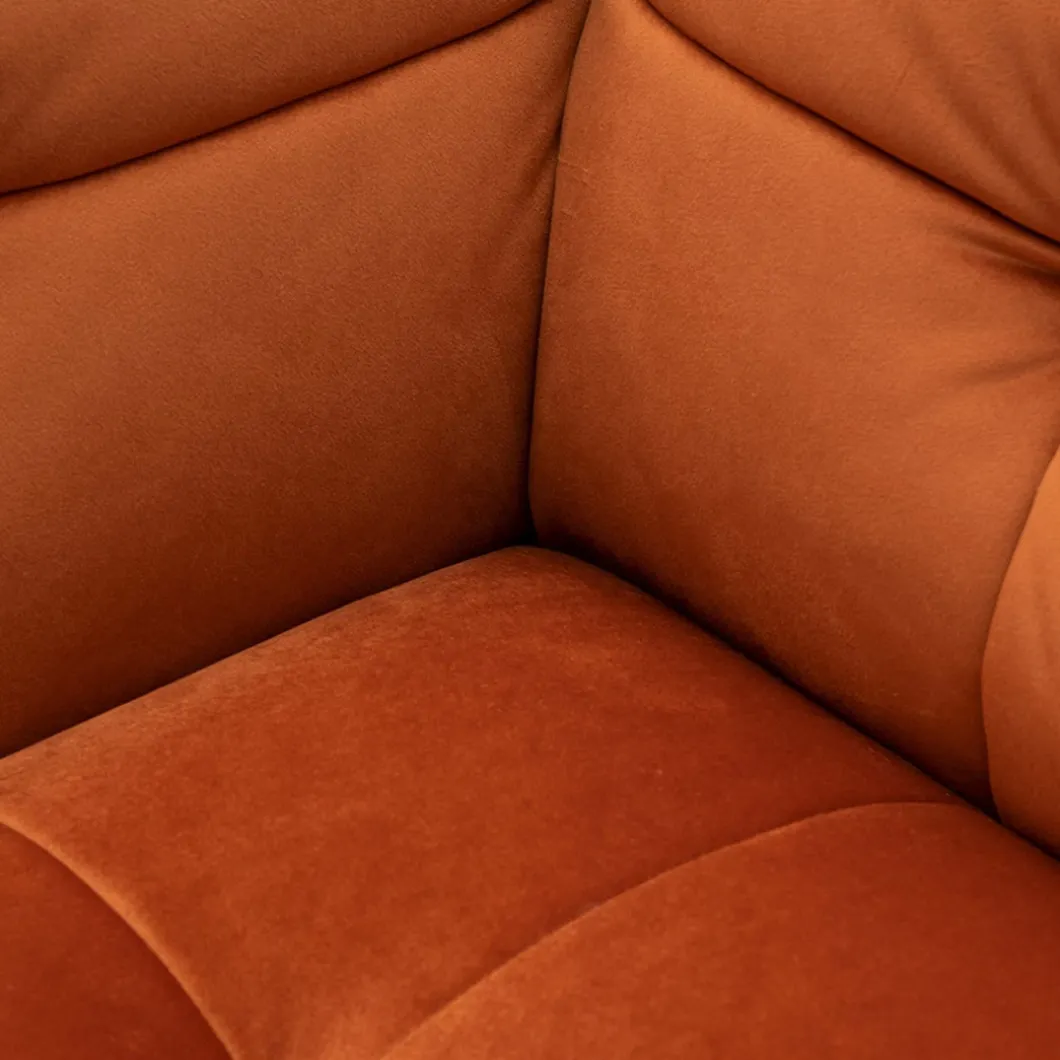 Modulaire Bank The Jones, Chaise Longue Links, Bombay Brown