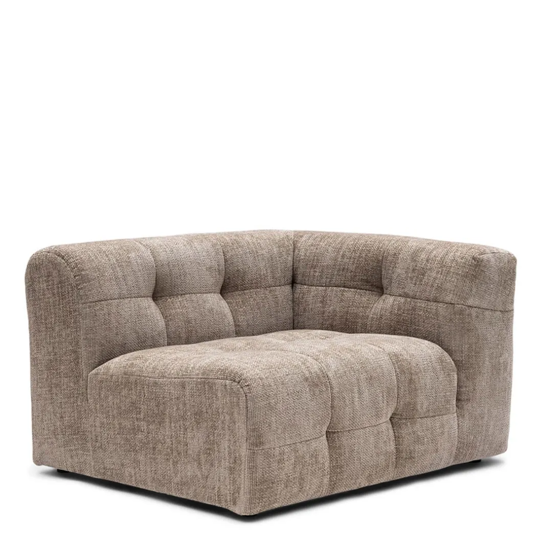 Modulaire Bank The Jones, Zitelement Arm Rechts, Shiney Desert