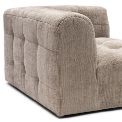 Modulaire Bank The Jones, Zitelement Arm Rechts, Shiney Desert