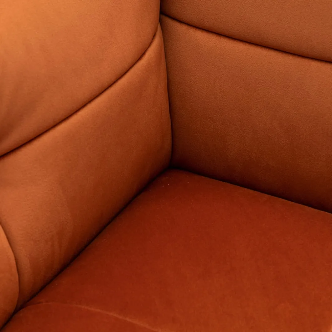 Modulaire Bank The Jones, Hoekelement Rechts, Bombay Brown