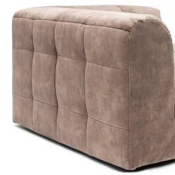 Modulaire Bank The Jones, Chaise Longue Rechts, Caffe Latte