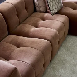 Modulaire Bank The Jones, Zitelement Arm Links, Magnolia