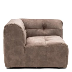 Modulaire Bank The Jones, Zitelement Arm Rechts, Caffe Latte