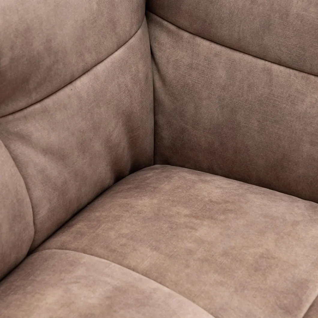 Modulaire Bank The Jones, Zitelement Arm Rechts, Caffe Latte