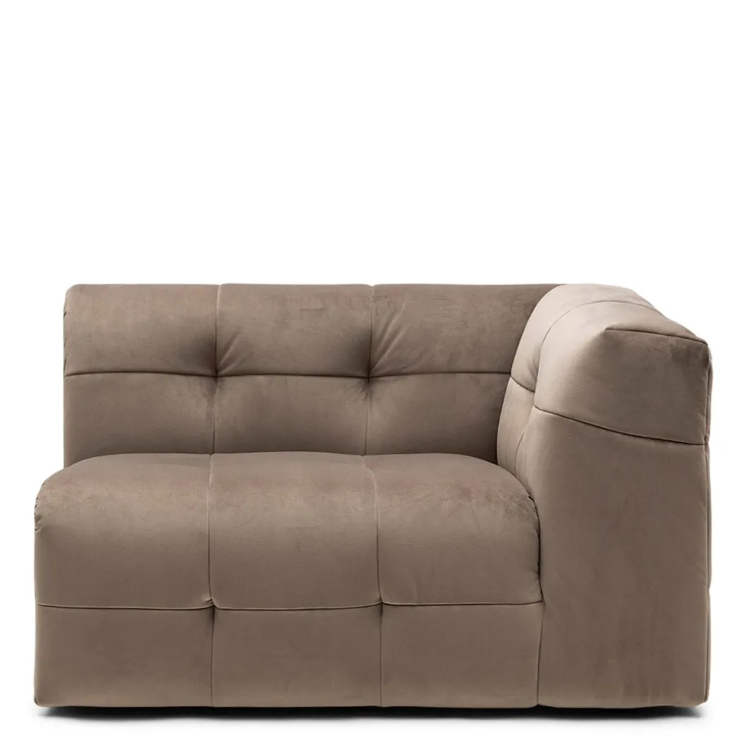 Modulaire Bank The Jones, Zitelement Arm Rechts, Rich Almond