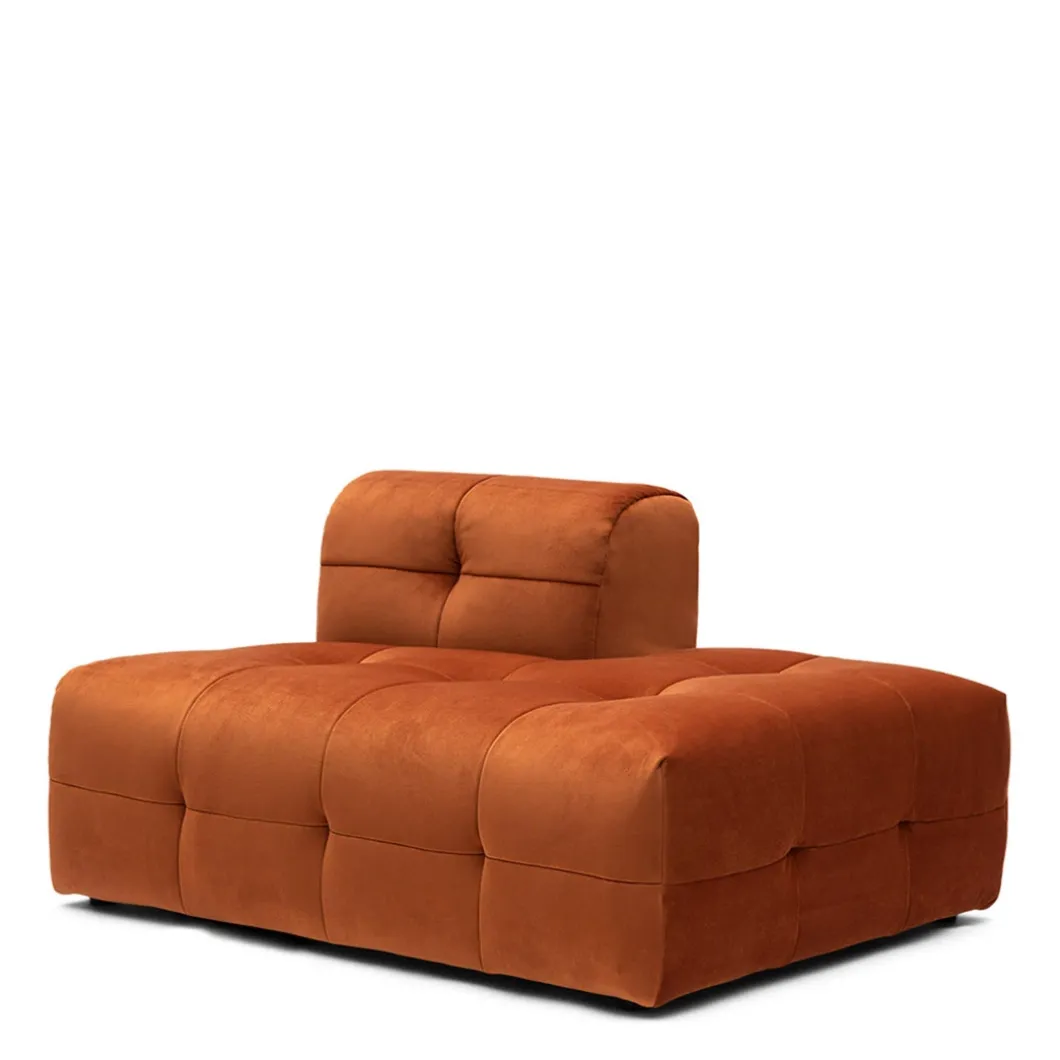 Modulaire Bank The Jones, Lounge-Element Rechts, Bombay Brown