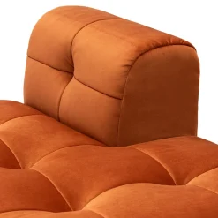 Modulaire Bank The Jones, Lounge-Element Rechts, Bombay Brown