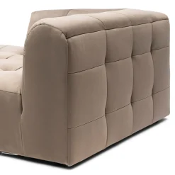 Modulaire Bank The Jones, Chaise Longue Links, Rich Almond
