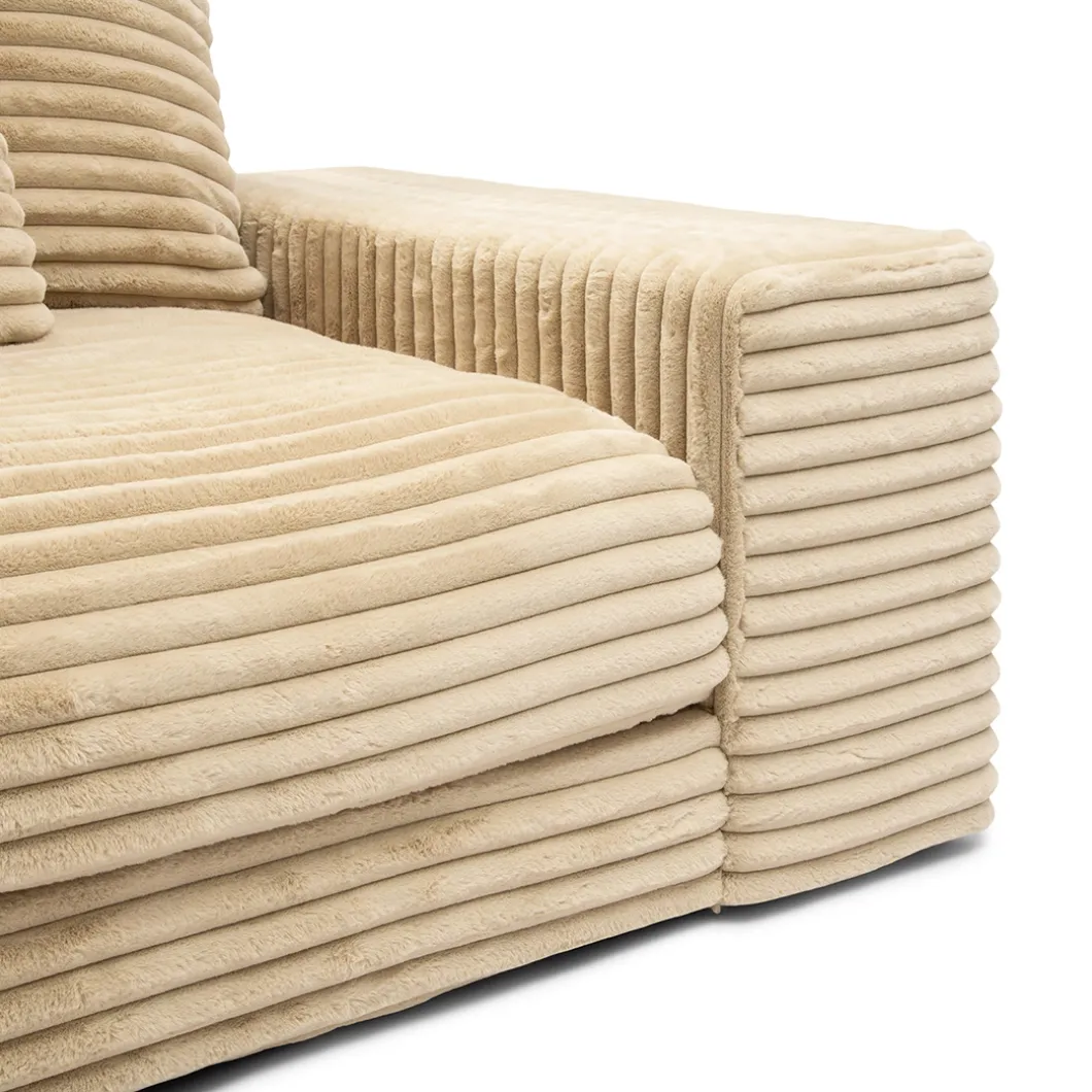 Modulaire Bank Vail, Zitelement Arm Rechts, Seal