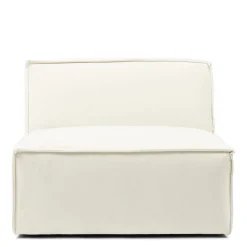 Modulaire Bank Zitelement The Jagger, Sparkling White, Copperfield Weave