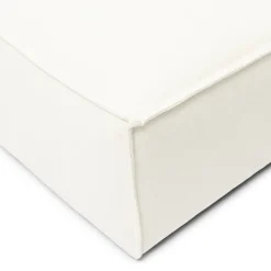 Modulaire Bank Zitelement The Jagger, Sparkling White, Copperfield Weave