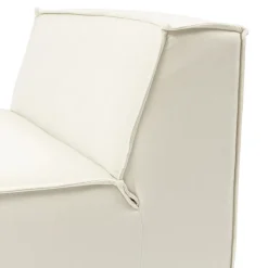 Modulaire Bank Zitelement The Jagger, Sparkling White, Copperfield Weave