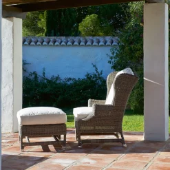 Nicolas Outdoor Wing Chair