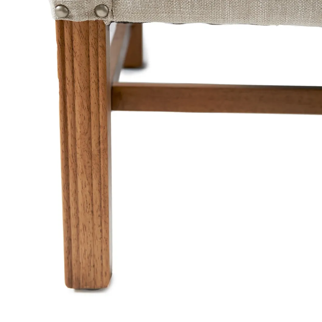 Oorfauteuil Franklin Park, Flax, Linnen