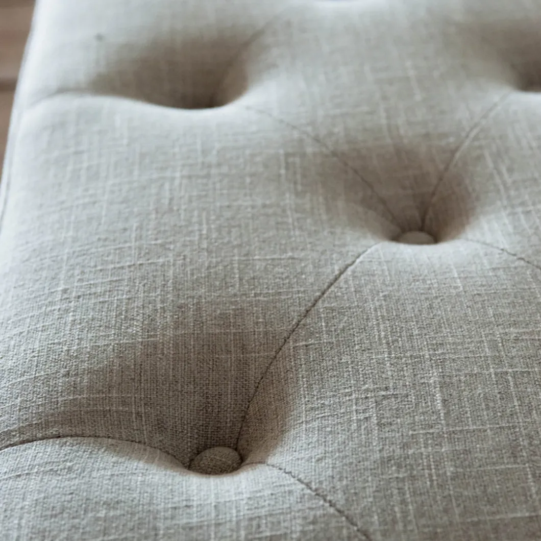 Opbergbank The Club Bench, Flax, Linnen