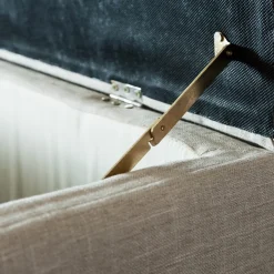 Opbergbank The Club Bench, Flax, Linnen