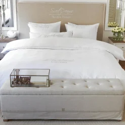 Opbergbank The Club Bench, Flax, Linnen