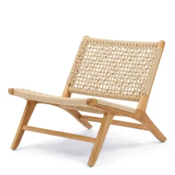 Outdoor Lounge Chair El Nido, Ecru