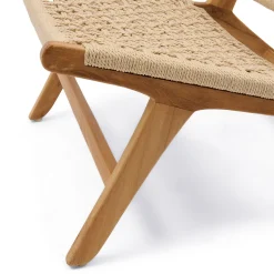 Outdoor Lounge Chair El Nido, Ecru