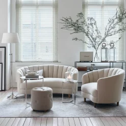 Poef Bowery, Flax, Linnen